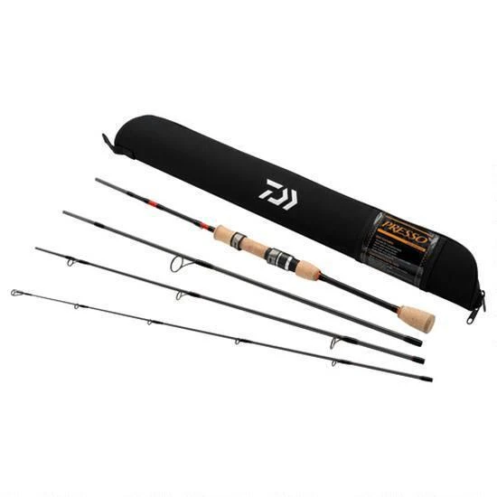 DAIWA - PRESSO - 4 PC - SPINNING ROD KIT 1 DAIWA - PRESSO - 4 PC - SPINNING ROD KIT
