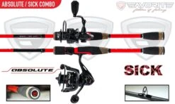 Absolute W/ Sick Stick Reel Spinning Combo