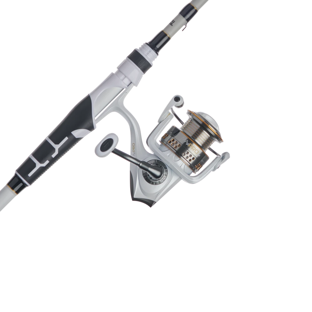 Abu Garcia MAX PRO SPINNING COMBO, WHITE 1 Abu Garcia MAX PRO SPINNING COMBO, WHITE