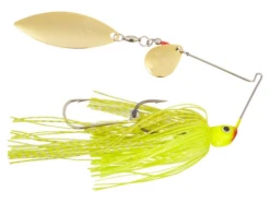 STRIKE KING - PREMIER PLUS SPINNERBAITS COLORADO WILLOW -Fishing Sales CHARTREUSE WHITE GOLD GOLD