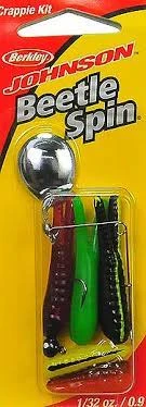 Berkley Johnson Beetle Spin Crappie Buster Fishing Bait Kit