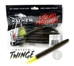 LIQUID MAYHEM TWINGE -Fishing Sales LIQUIDMAYHEMTWINGE5GREENPUMPKINCHARTREUSETIP