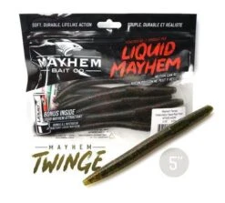 LIQUID MAYHEM TWINGE -Fishing Sales LIQUIDMAYHEMTWINGE5WATERMELONSEEDREDFLAKE