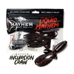 LIQUID MAYHEM INCURSION CRAW 10 LIQUID MAYHEM INCURSION CRAW -Fishing Sales LMINCURSIONCRAW BLACKNEON 360x 0165ab35 1652 462a a429 715de48a2582