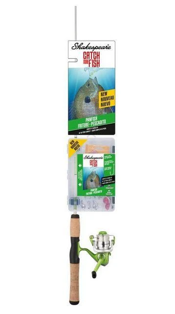 SHAKESPEARE CATCH MORE FISH YOUTH FISHING KIT 1 SHAKESPEARE CATCH MORE FISH YOUTH FISHING KIT
