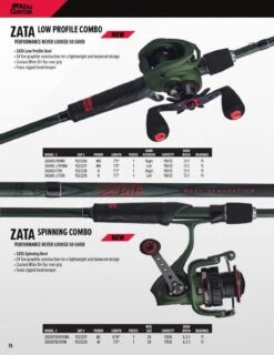ABU GARCIA - ZATA CASTING COMBO -Fishing Sales ZATACOMBOINFO