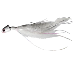 FREEDOM - HYDRA SHAD HAIR JIG -Fishing Sales hydra shad white red crop u71554 7d5434c6 6dc9 4f04 ab64 8108920e8b22