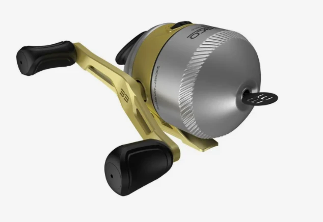 ZEBCO 33 SPINCAST REEL GOLD 1 ZEBCO 33 SPINCAST REEL GOLD